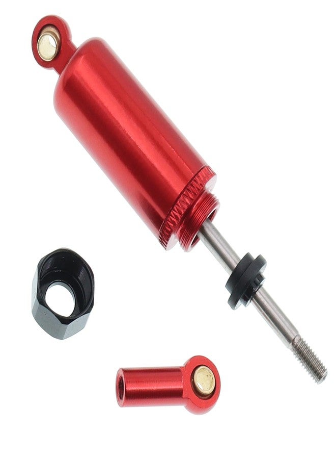 Treehobby Aluminum Upgrades Replacement Accessories Compatible with Hyper Go H14bm MJX 14209 14210 1/14 RC Upgrade Parts,Red (Front & Rear Shock Absorbers) - Image 4